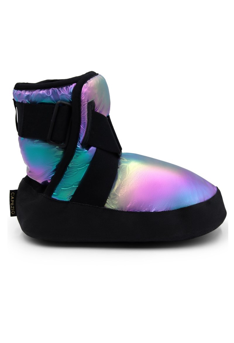 Capezio Glam Warm Up Bootie - Mrw - Size M - Dance Shoe WB100F